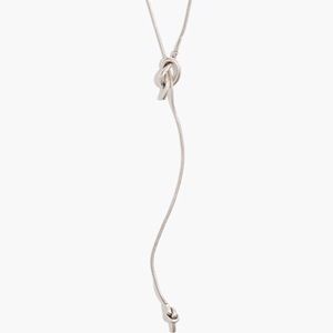 ✨NWOT - Madewell Knotshine Necklace in Silver
